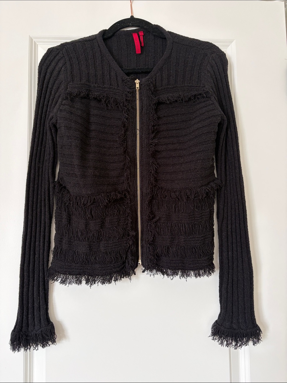 Love Scarlet Zipper Sweater